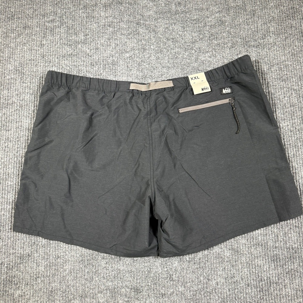 REI Co-op Womens XXL Black Hiking Shorts Quick Dry Belted NWT Trail Outdoor 2X - Picture 7 of 8